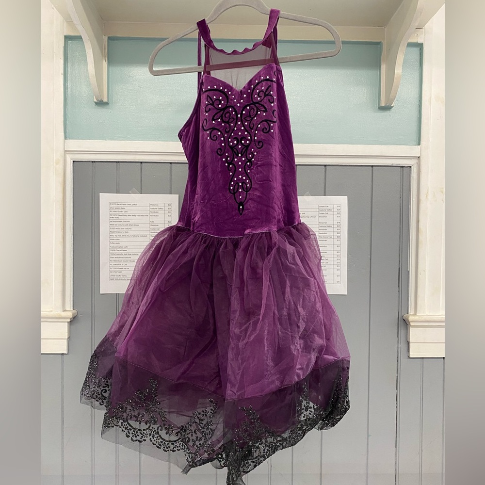Weissman Clair De Lune High Neck Dance Dress